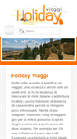 Mobile Screenshot of holiday-viaggi.com