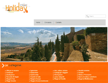 Tablet Screenshot of holiday-viaggi.com